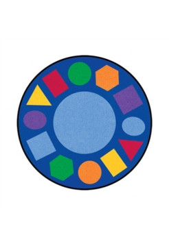 Детский коврик для обучения Геометрия